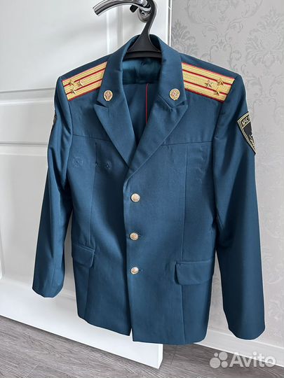Китель с брюками парадный военный 48/4