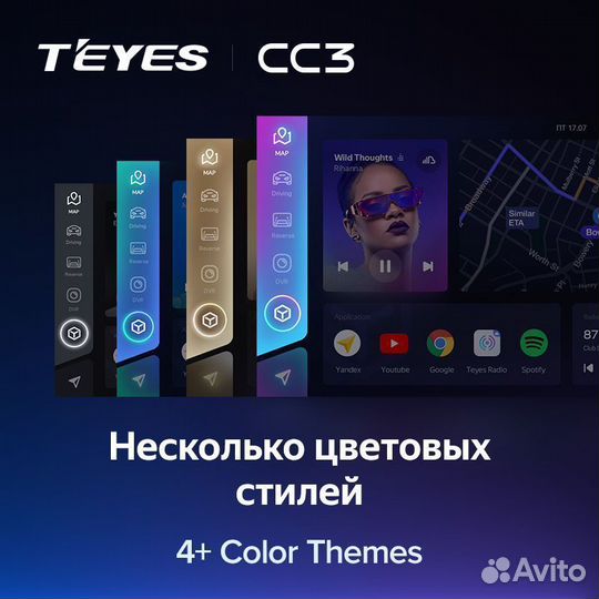 Магнитола Teyes CC3 Plus LADA Granta 2018-2019