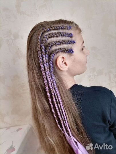 Плетение афрокос