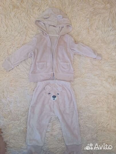 Одежда на девочку 6-9 мес