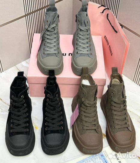 Кроссовки Кеды Miu Miu женские Размер 36-40