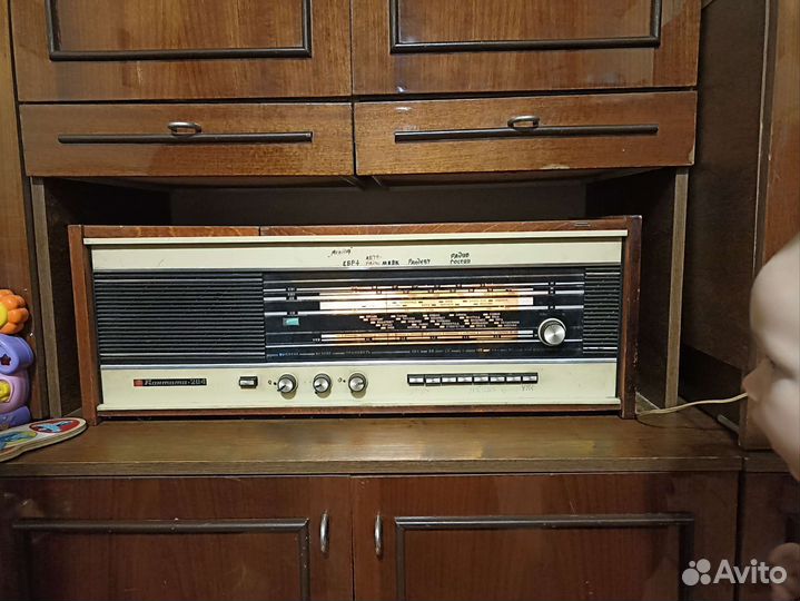 Радиола Контата 204, ссср. Состояние на фото