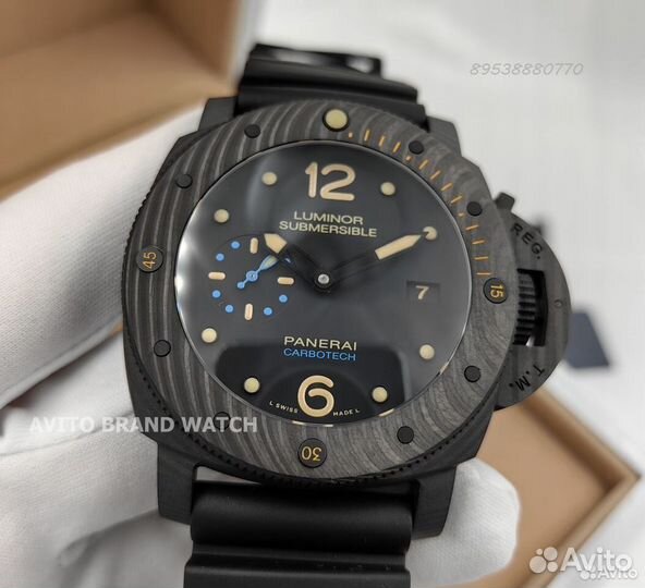 Часы мужские Panerai Submersible PAM00616 new