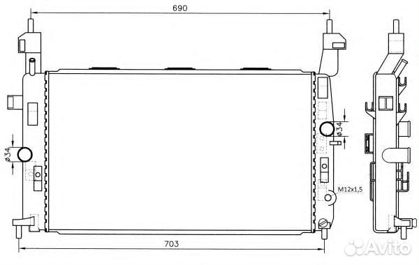 Радиаторы системы охлаждения двигателей внутрен