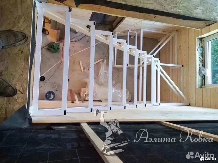 Лестница под зашивку № 957