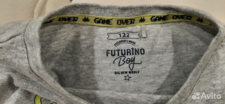 Футболка с длинным рукавом для мальчика 122