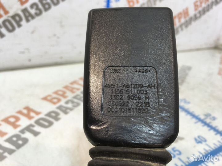 Замок ремня безопасности Лев. 4M51-A61209-AH Форд