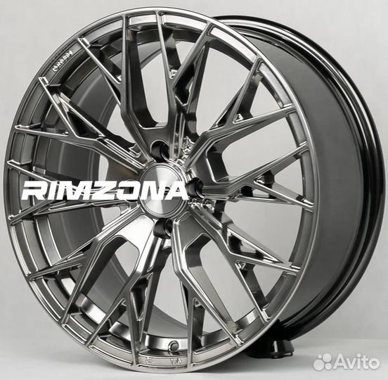 Литые диски VPS R17 4x100 ave. Примерка