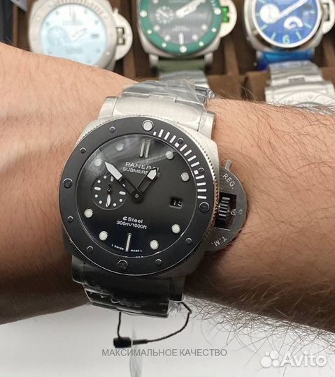 Массивные мужские часы Panerai Submersible