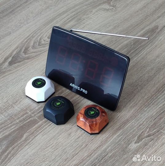 Кнопки вызова официанта модель Бургер и табло