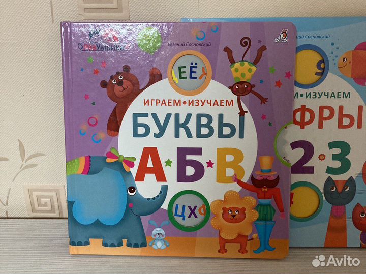 Книги Буквы, цифры - разумники