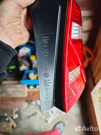 Фонарь bmw задний правый новый 63217181298