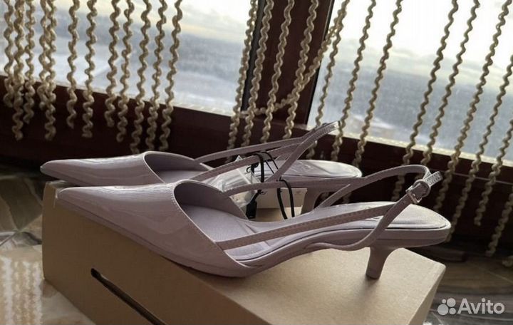 Туфли-лодочки zara 24,5 -25 см