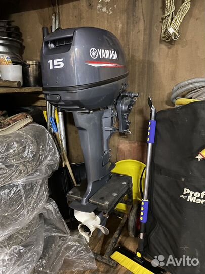 Мотор yamaha 15fmns