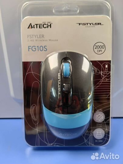 Беспроводная мышь A4tech fstyler FG10S