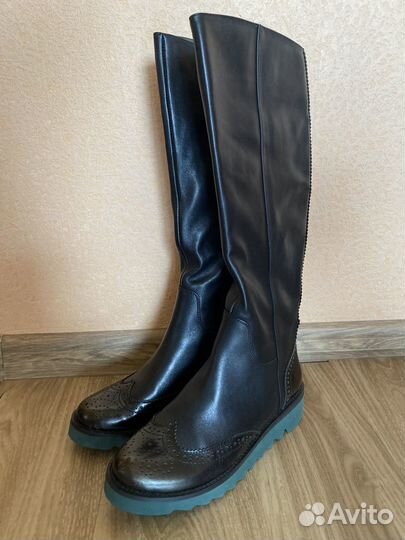 Vitacci сапоги кожаные новые