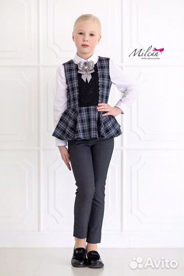 Жилетка для девочки 122-128 размер