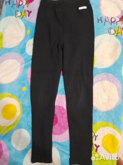 Лосины теплые для девочки рост 146-152