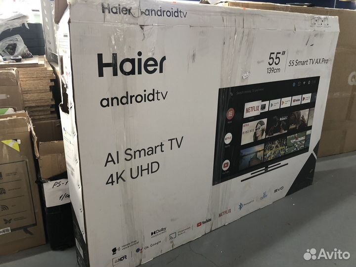 Телевизор Haier 55 SMART tv ax pro 4k