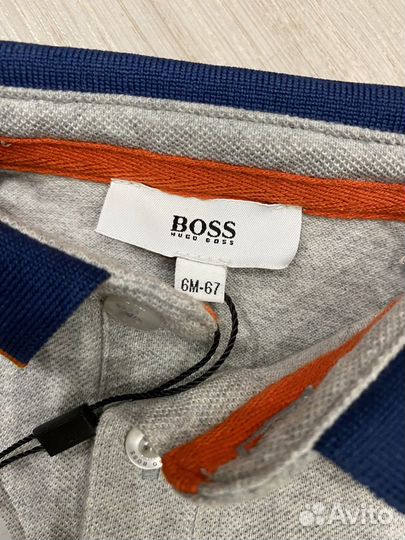 Поло детское Hugo Boss новый