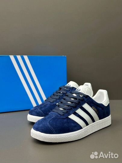 Кроссовки Adidas Gazelle синие 6