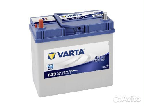 Аккумулятор Varta BD 6CT-52 ач R+ оп