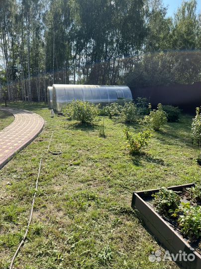 Покос травы триммером