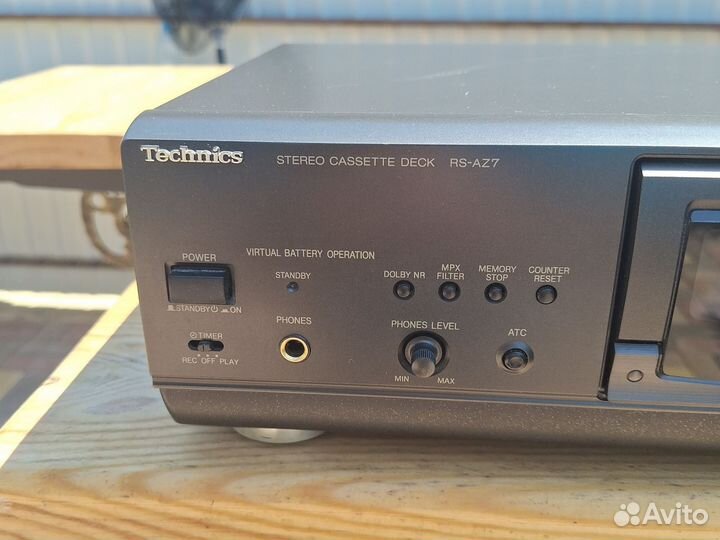 Кассетная дека technics rs az7
