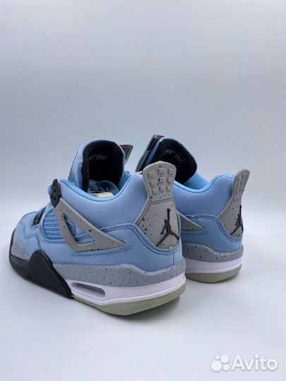 Nike Air Jordan Retro Iv 4 University Blue Black