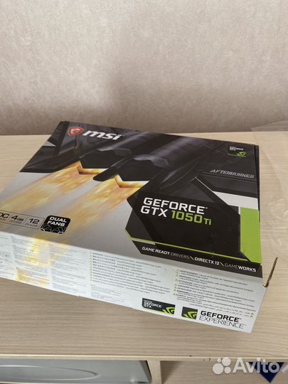 Видеокарта gtx 1050 ti 4gb