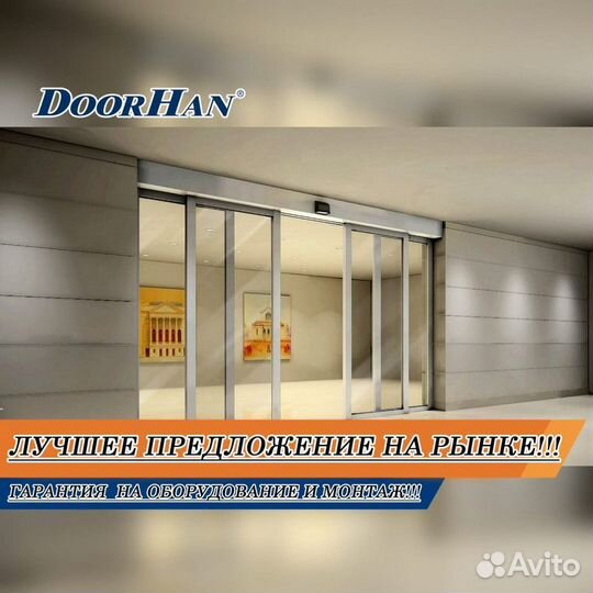 Автоматические раздвижные двери