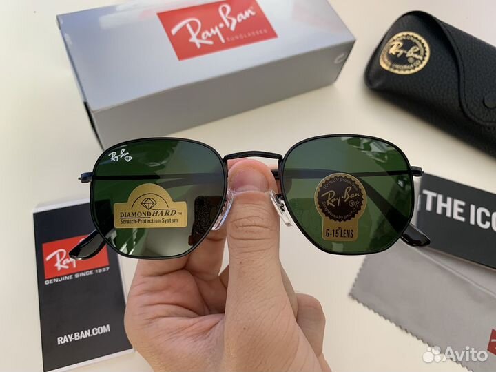Очки Ray Ban Hexagonal солнцезащитные