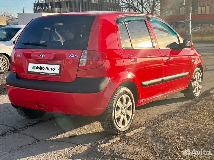 Hyundai Getz 1.4 МТ, 2007, 240 000 км