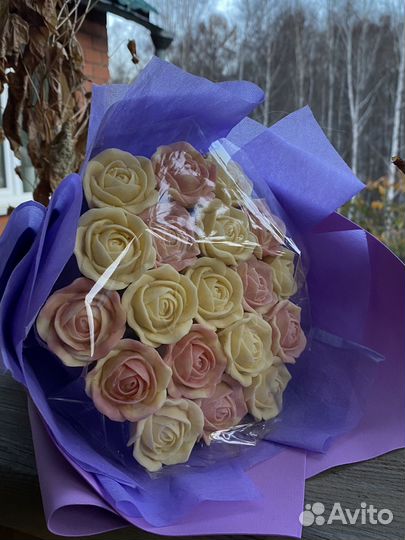 Цветы из бельгийского шоколада