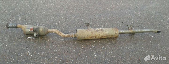 Глушитель на Рено Мастер 3