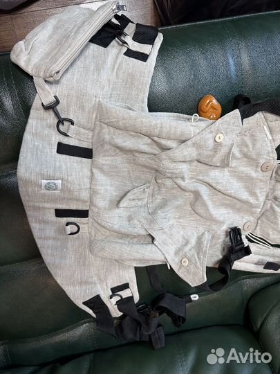 Эргорюкзак Алое ек+ с сумкой