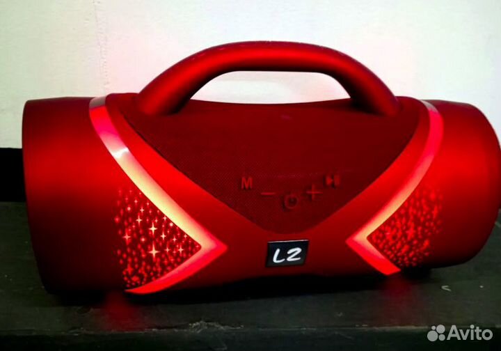 Колонка Booms Bass со Светомузыкой