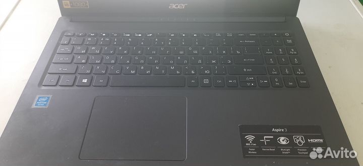 Ноутбук acer aspire 3 a315-34