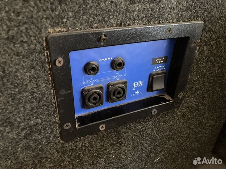 Колонки Proel 18 + усилитель ParkAudio