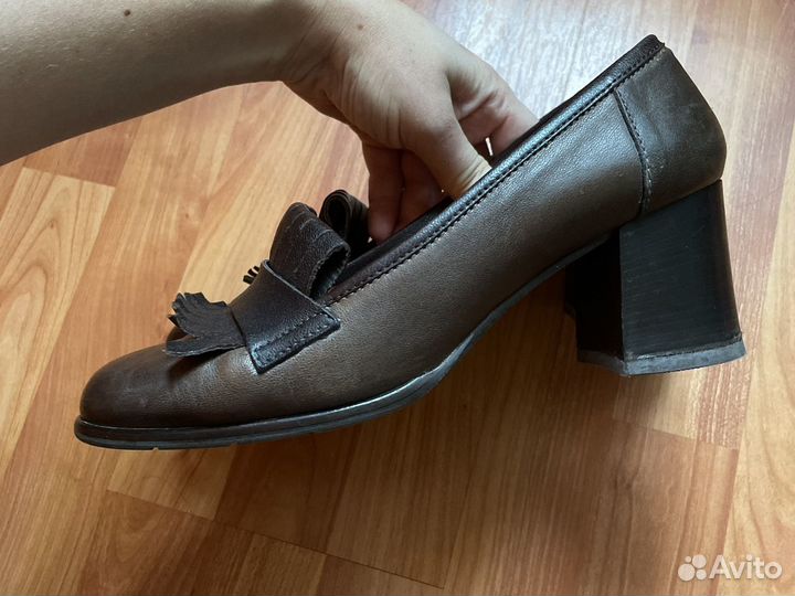 Туфли женские 41 размер натуральная кожа Италия