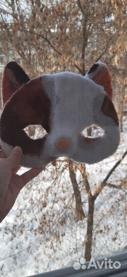 Маска кошки для квадробики