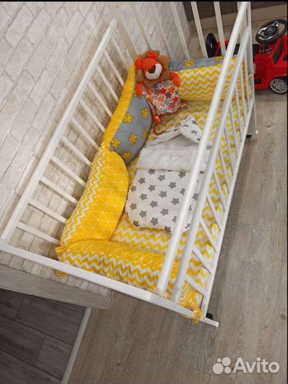 Бортики в кроватку