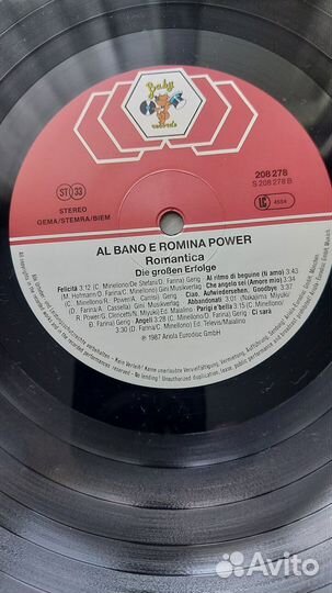 Al Bano E Romina Power-87 NM/NM/Ger-оригинал