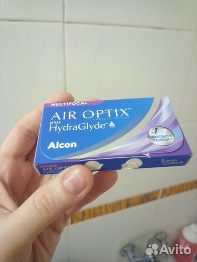 Линзы контактные мультифокальные +4, +4,25