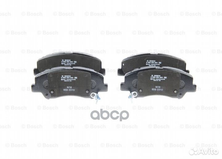 Колодки тормозные дисковые (с отверстиями для п