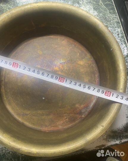 Таз латунь