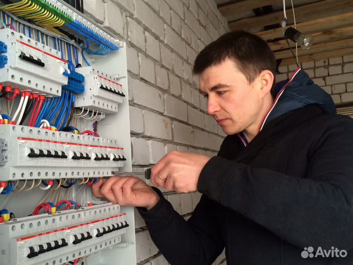 Услуги электрика, электромонтаж