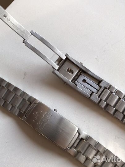 Стальной браслет для часов omega