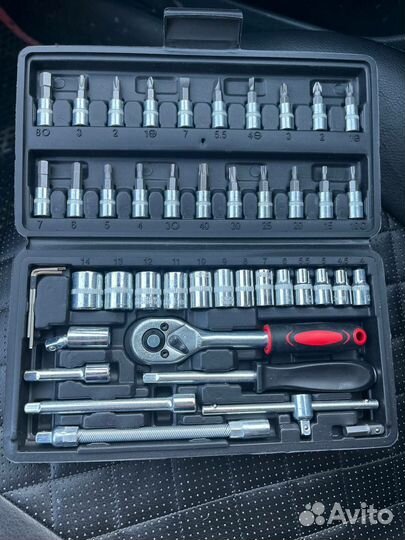 Набор инструментов 46 предметов Новый