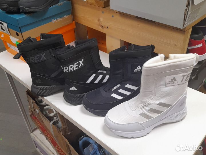 Сапоги зимние подросток adidas